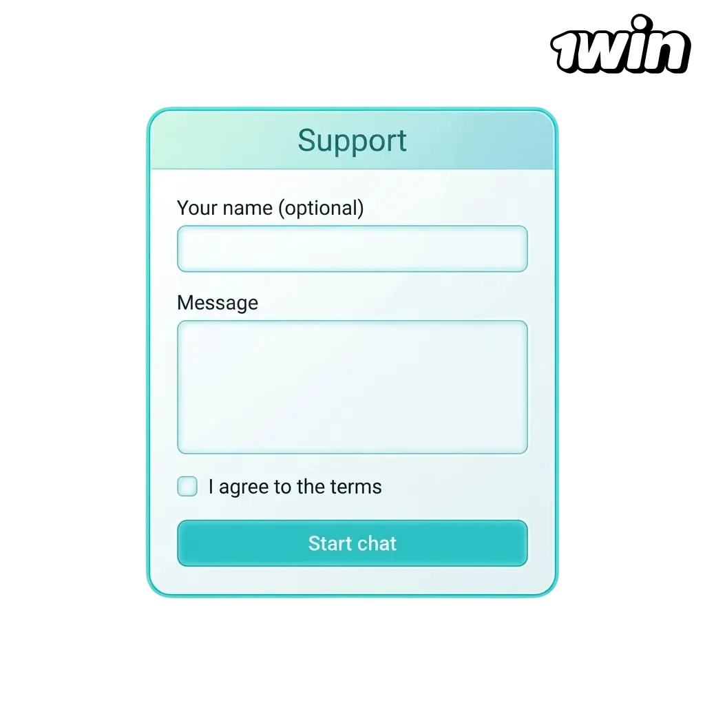 1win India contact options including live chat, email, phone, and social media support in English and Hindi