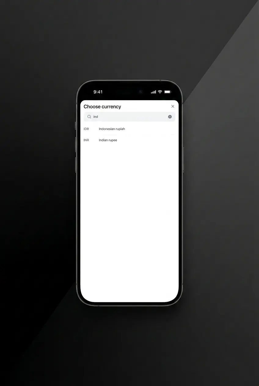 Step-by-step guide to download, install, and register on the app with account setup on a mobile device screen.