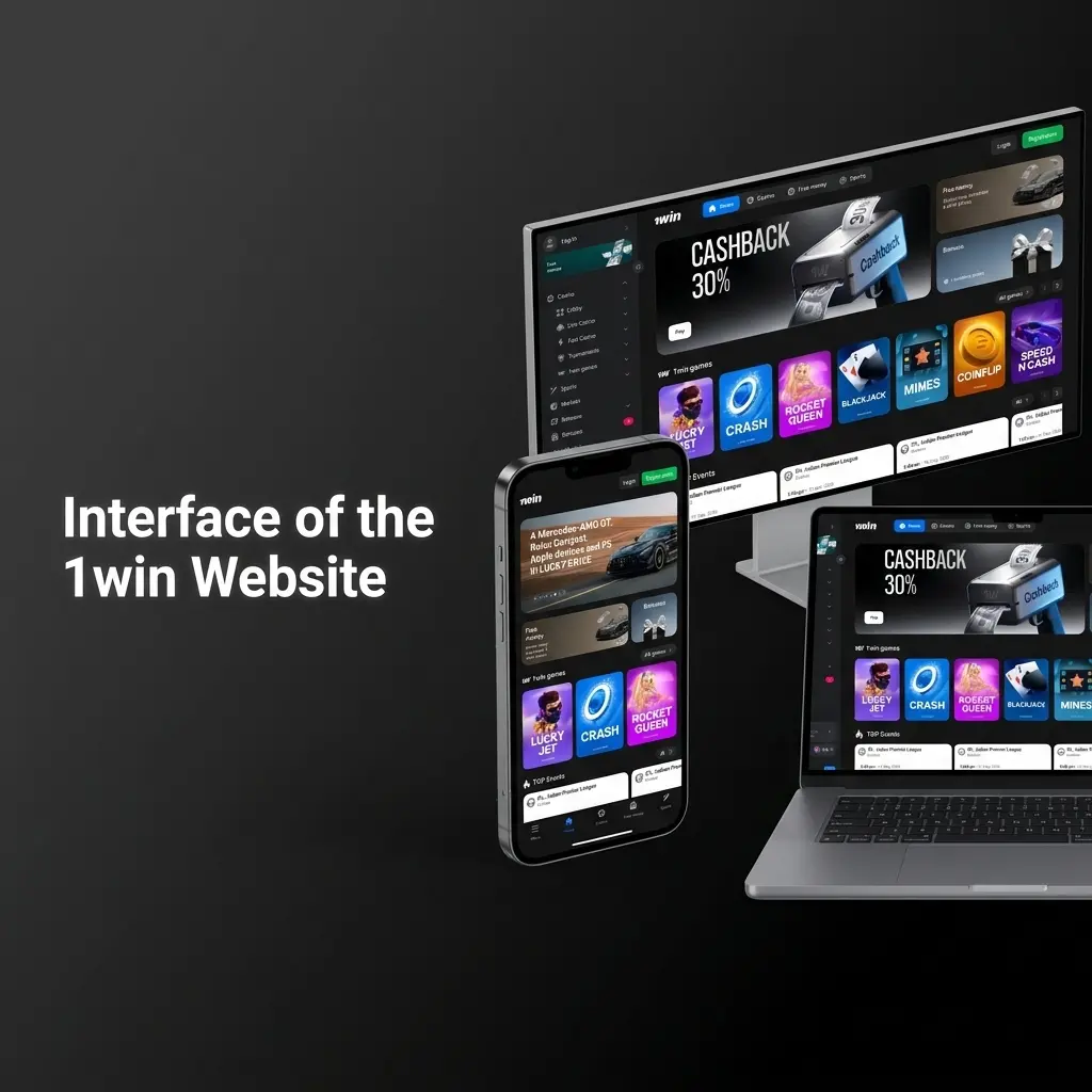 1win website dark-themed interface showing Sports, Casino, Aviator, and Promo navigation links for Indian players