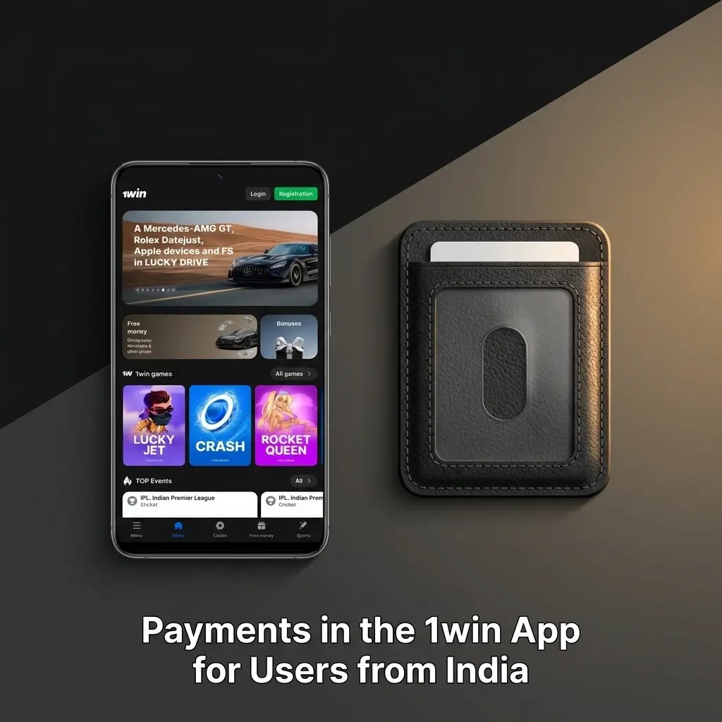 1win app payment options for Indian users including UPI, Paytm, Net Banking, and crypto methods