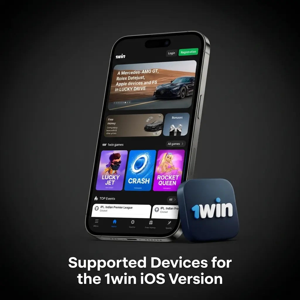1win iOS PWA supported iPhone models from XR to 16 Pro Max running iOS 13.0 or later in 2026